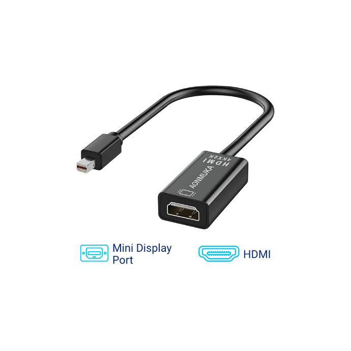 Adaptateur Mini Display vers de HDMI AONMUKA