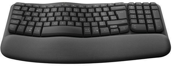 WAVE KEYS - CLAVIER ERGONOMIQUE SANS FIL AVEC REPOSE POIGNÉ